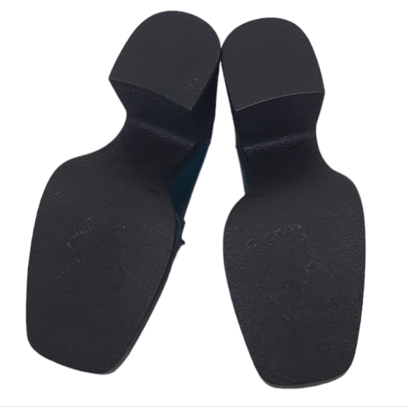 FREE PEOPLE Zoe Platform Loafer in Jade Leather - Picture 6 of 7